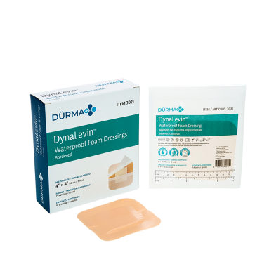 Dynarex® DynaLevin™ Waterproof Adhesive Bordered Foam Dressings